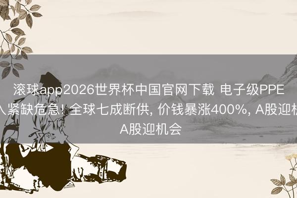 滚球app2026世界杯中国官网下载 电子级PPE堕入紧缺危急! 全球七成断供, 价钱暴涨400%, A股迎机会